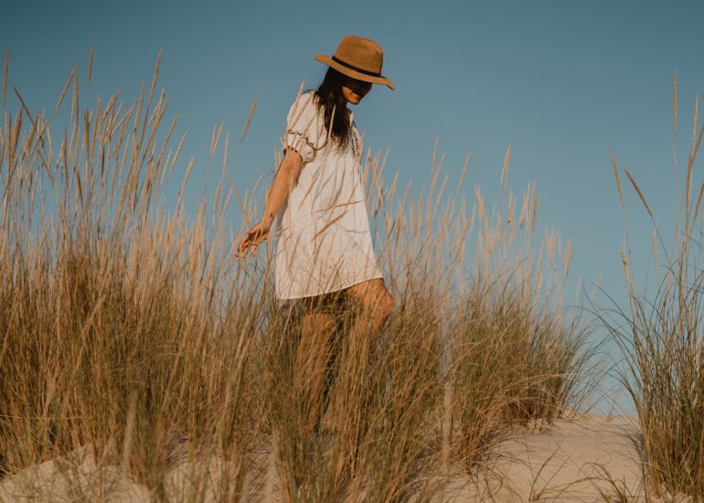 Fotografía de pareja en la playa