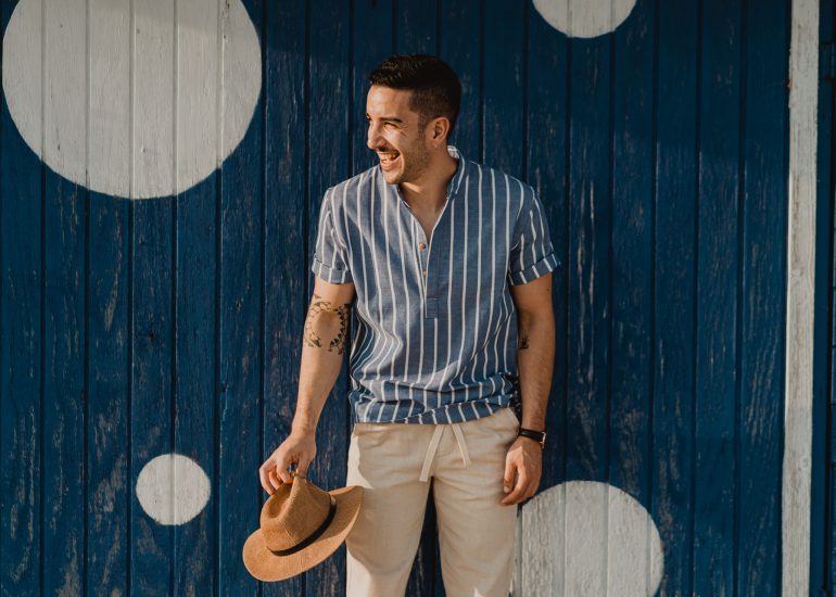Fotografía de pareja en la playa